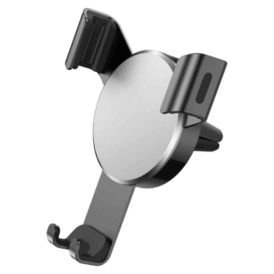 360 Degrees Rotation Air Vent Mount Phone Holder Auto Lock Gravity 85mm